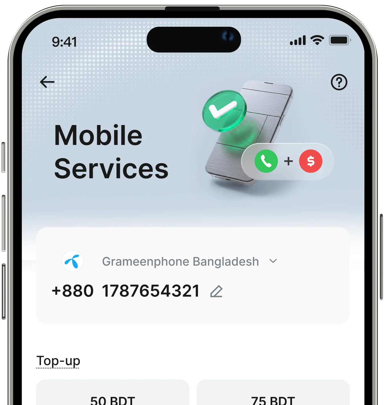 Mobile Top-up