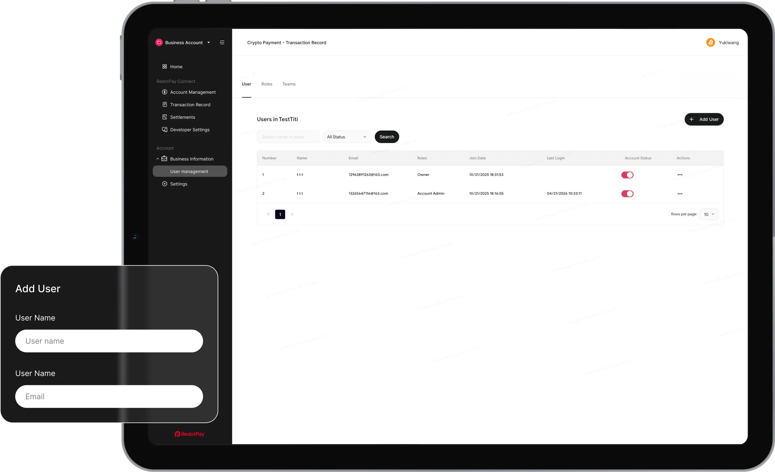 business example
